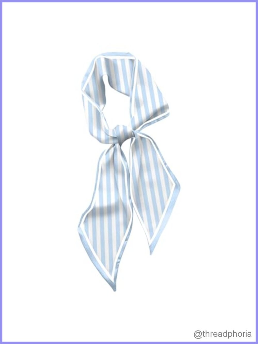 Satin Silk Feeling Fashion Scarf Multipurpose Head Neck Scarf Handbag